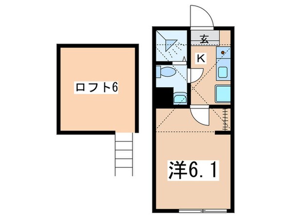 MYKタウンハイムの物件間取画像